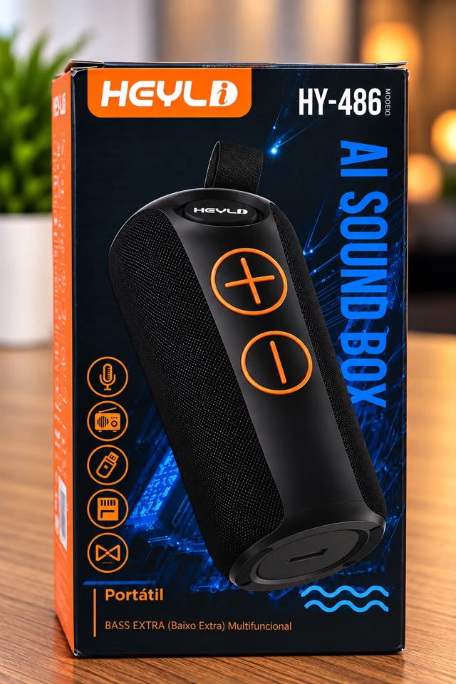 Caixa de som Heyli AI Sound Box
