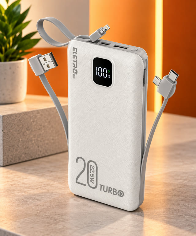 Power bank Eletro 20W Turbo