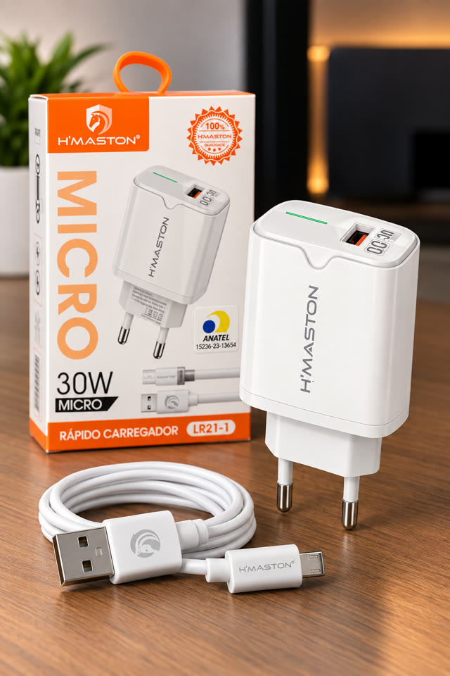 Carregador H'Maston Micro 30W