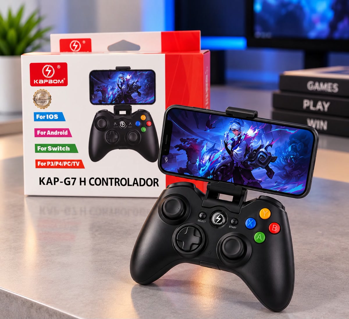 Controle de jogo KAP-G7